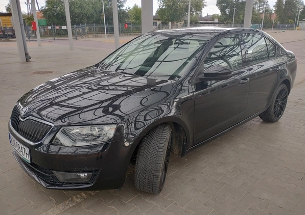 mazowieckie Skoda Octavia cena 55000 przebieg: 100500, rok produkcji 2016 z Dębno